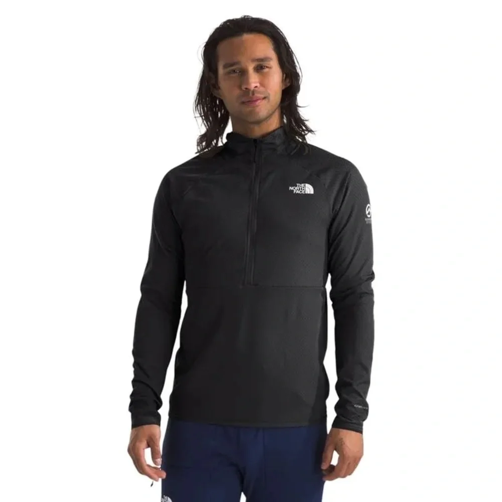 (NWT) The North Face Men's Summit Series FutureFleece 1/2 Zip Pullover - L - Blk - Picture 2 of 10